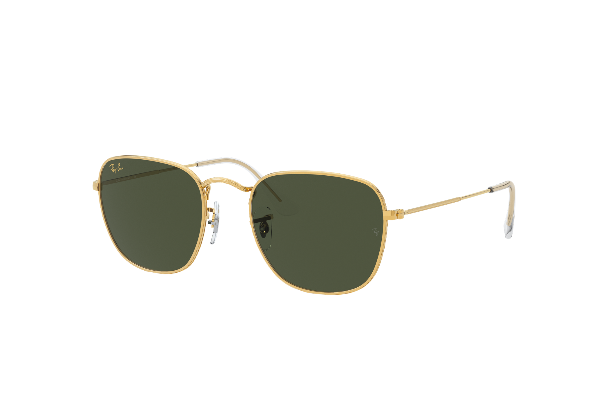 ray ban green gold