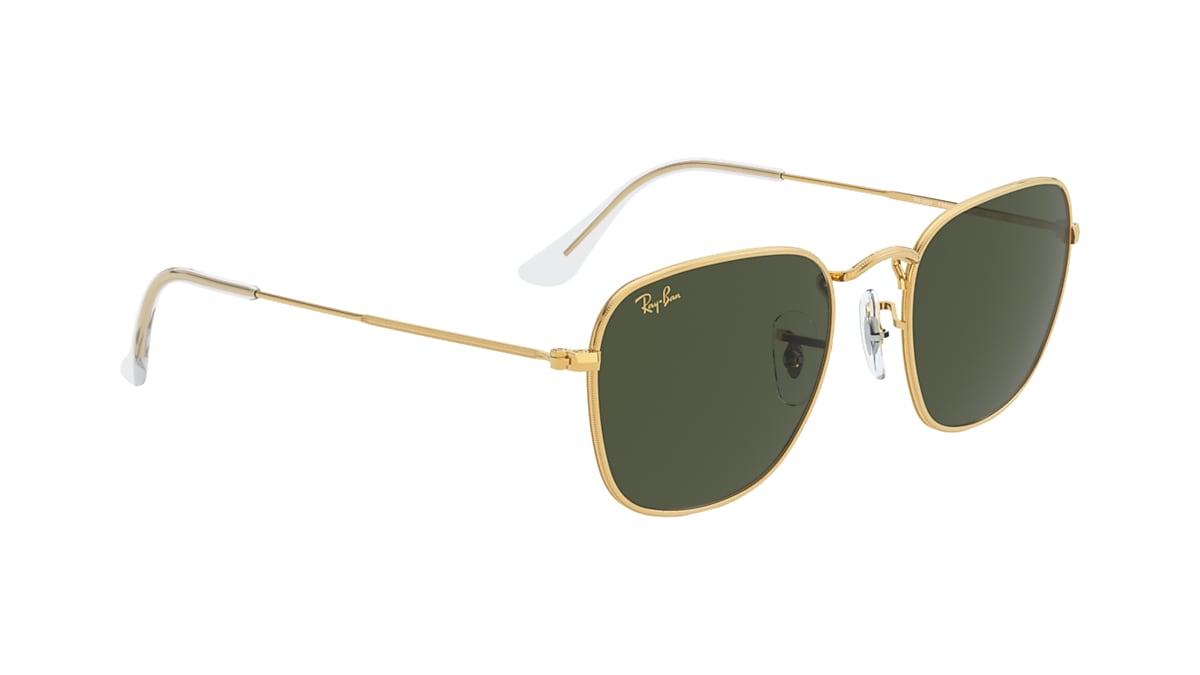 FRANK Sunglasses in Gold and Green - RB3857 | Ray-Ban® CA