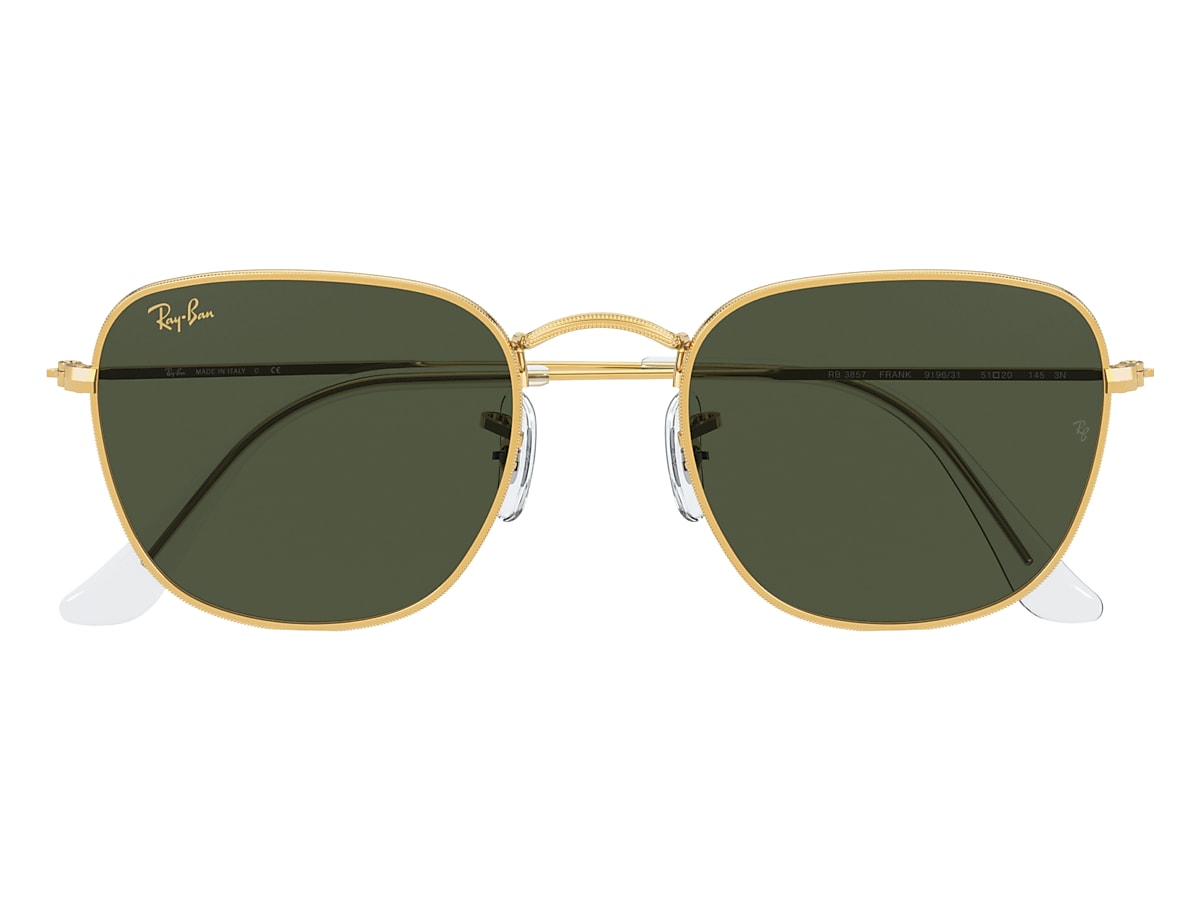 FRANK Sunglasses in Gold and Green - RB3857 | Ray-Ban® CA