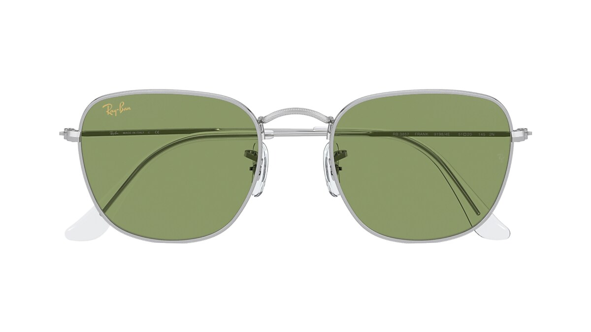 FRANK LEGEND GOLD Sunglasses in Silver and Green - Ray-Ban