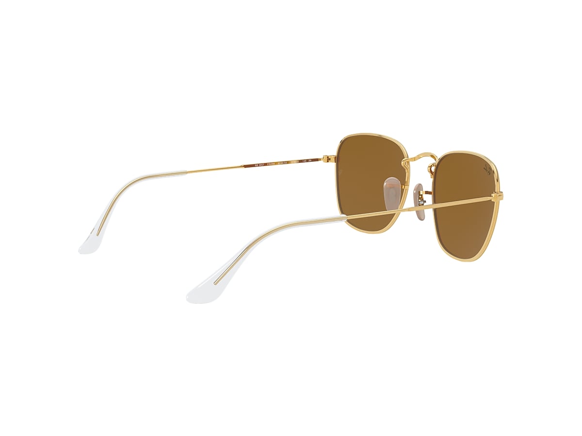 FRANK LEGEND GOLD Sunglasses in Legend Gold and Brown - RB3857