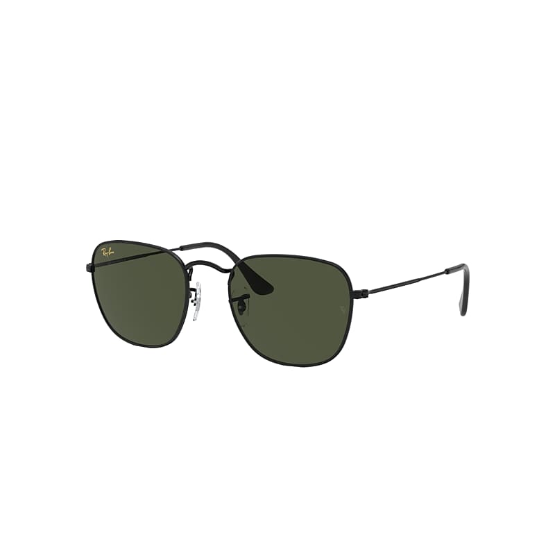 Ray Ban Sunglasses Unisex Frank - Black Frame Green Lenses 54-20