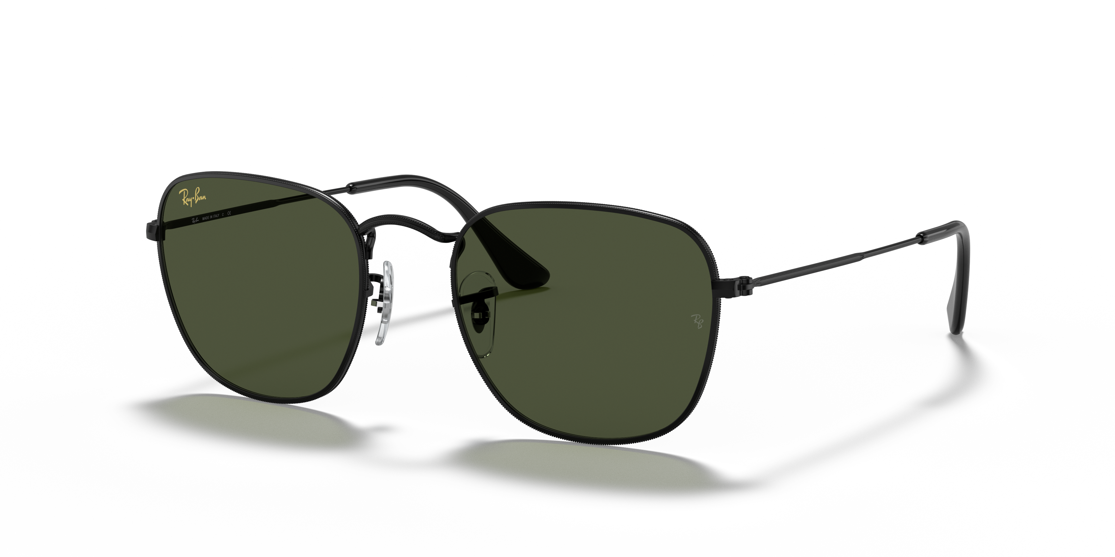 ray ban green and black