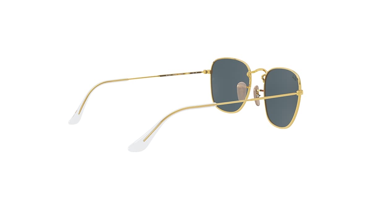 Frank Sunglasses in Gold and Blue | Ray-Ban®