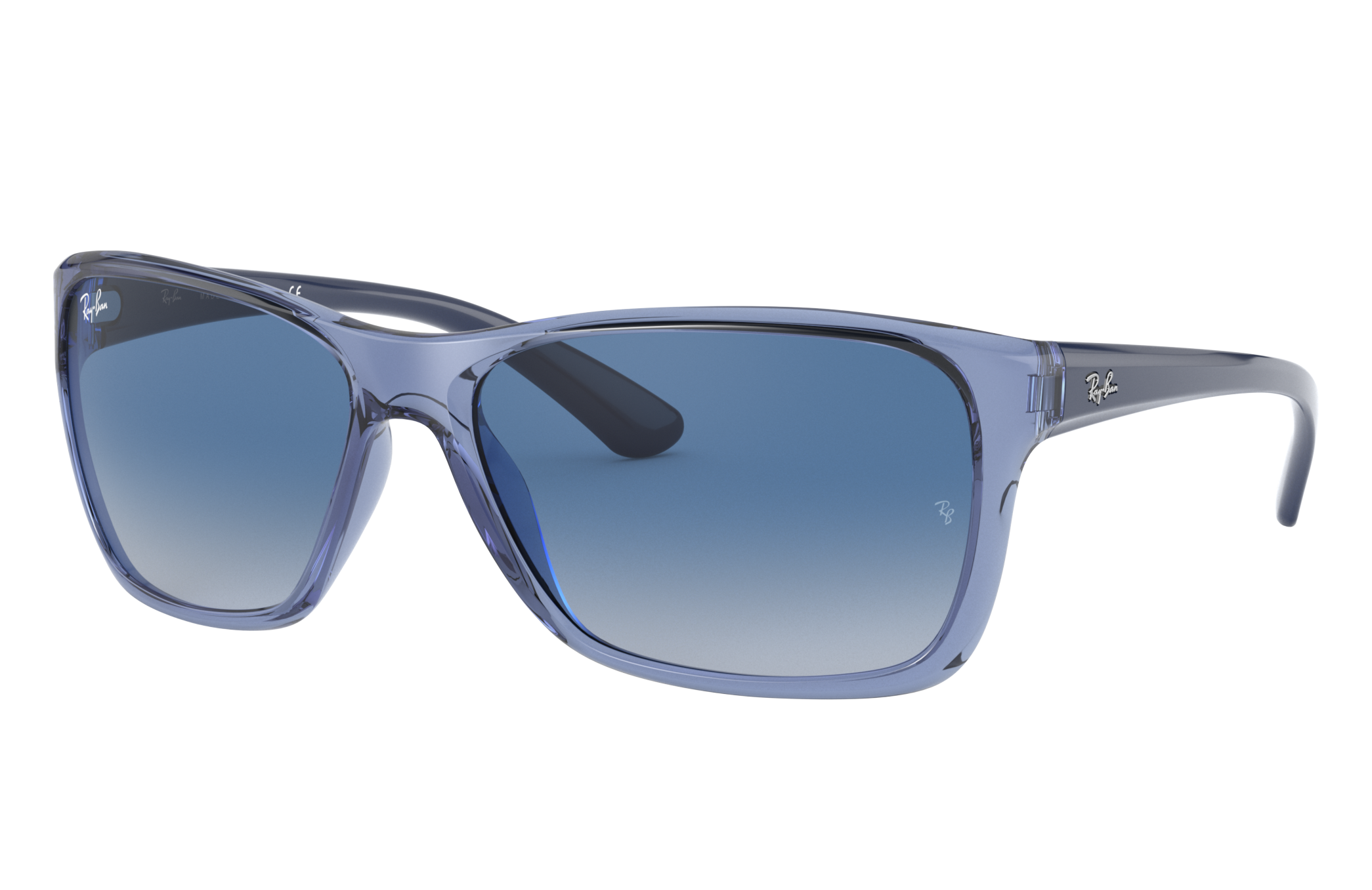 Rb4331 Sunglasses in Transparent Blue and Blue | Ray-Ban®