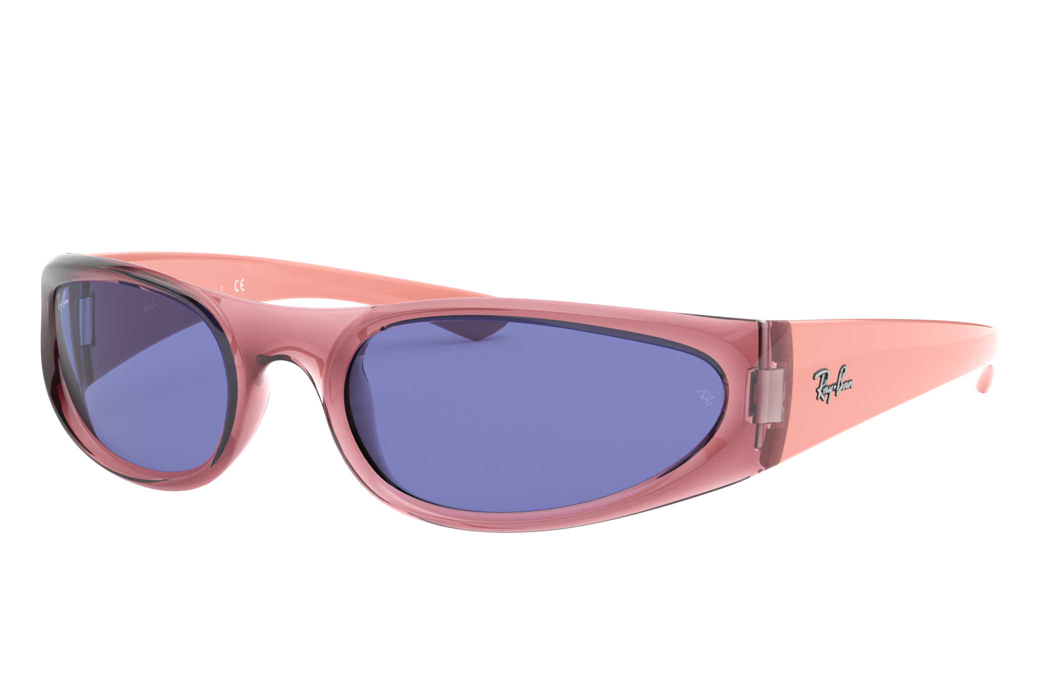 pink frame ray bans