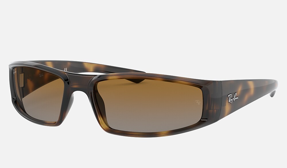RB4335 Sunglasses in Light Havana and Brown Gradient - RB4335