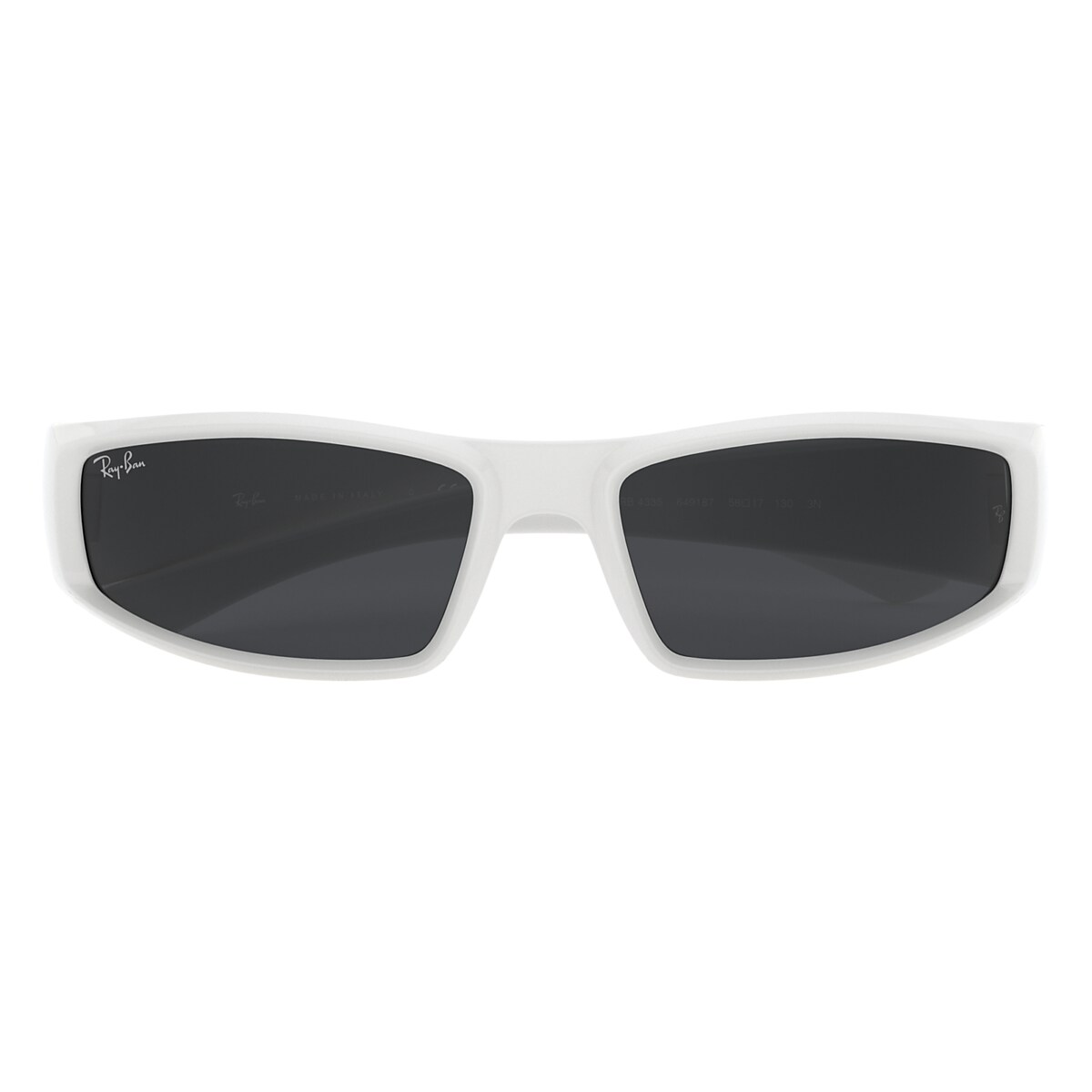 Rb4335 Sunglasses in White and Grey | Ray-Ban®