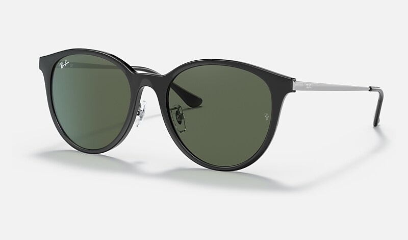 Black Sunglasses in Green and RB4334D - RB4334D | Ray-Ban®