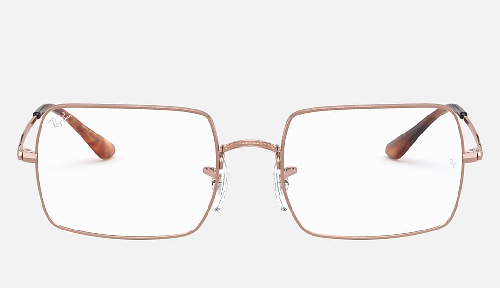 Rb1969v Rectangle Eyeglasses with Copper Frame | Ray-Ban®