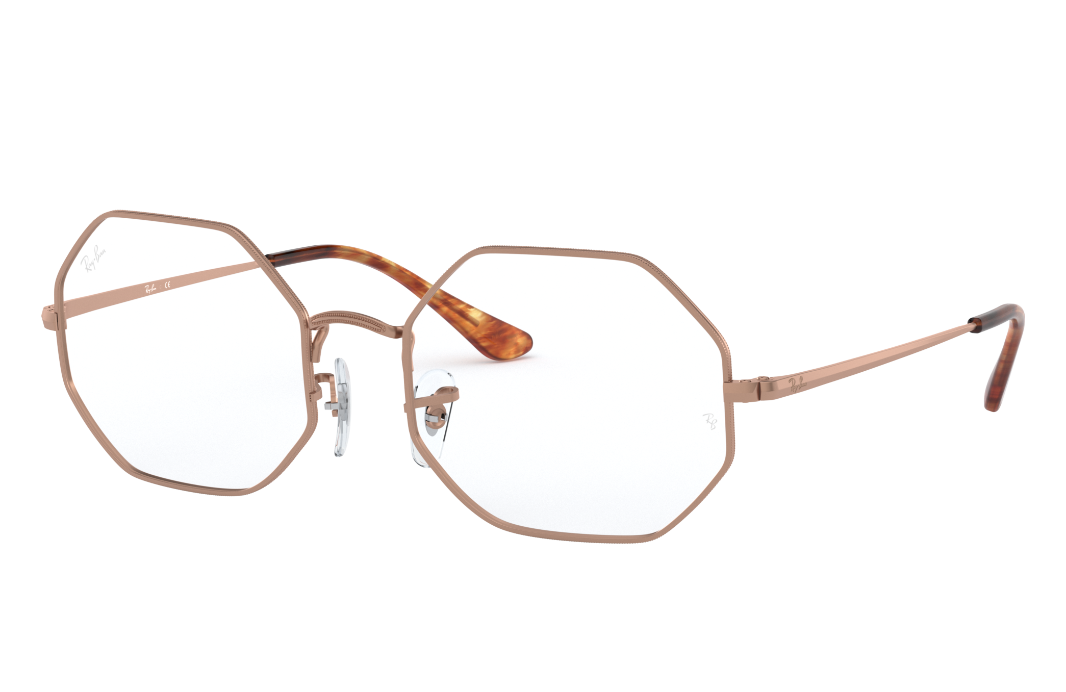 Rb1972v Octagon Eyeglasses With Copper Frame Rb1972v Ray Ban® Gb