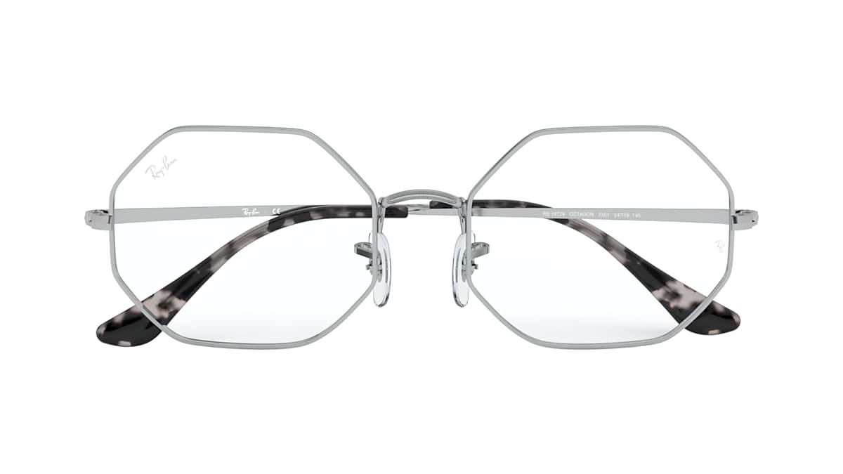 RB1972V OCTAGON Eyeglasses with Silver Frame - RB1972V