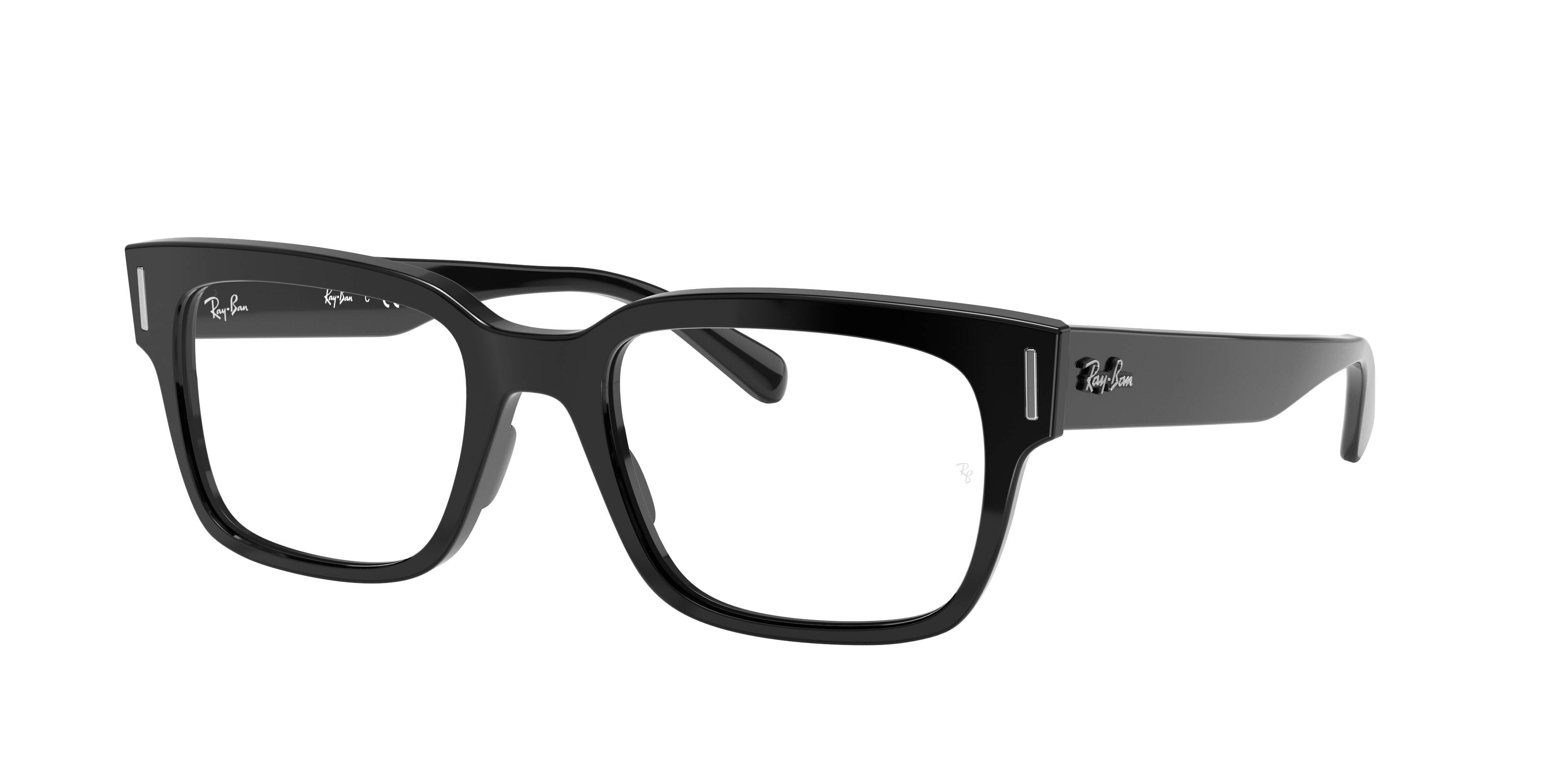 upside down make it flat soil Jeffrey Optics Eyeglasses with Black Frame | Ray-Ban®