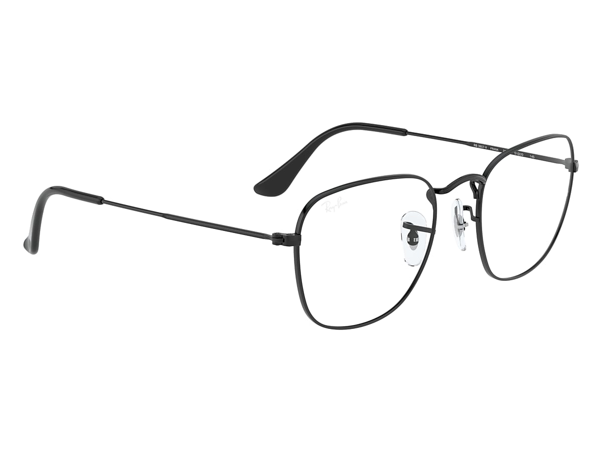 Frank Optics Eyeglasses with Black Frame | Ray-Ban®