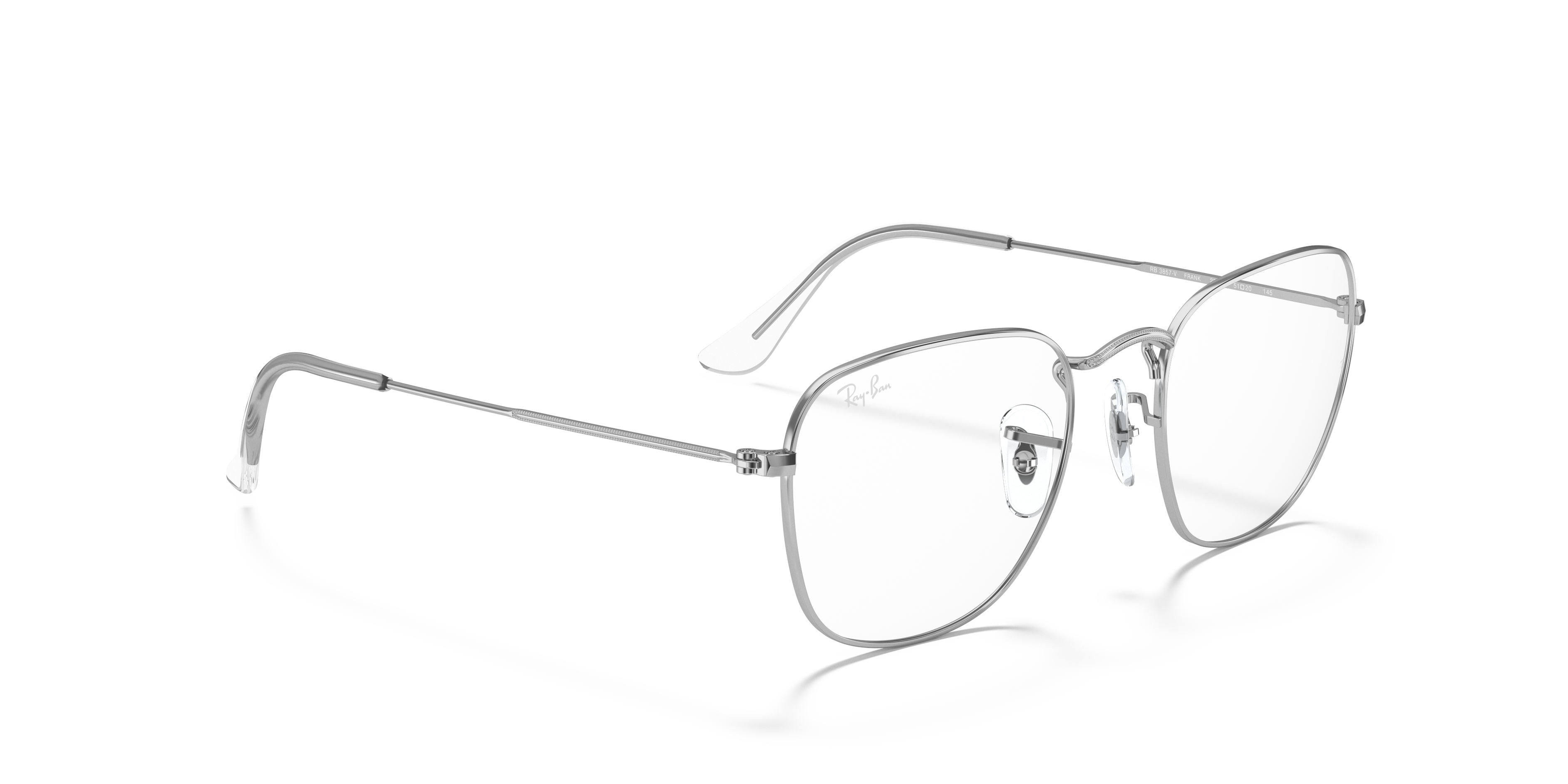 ray ban glasses silver frame