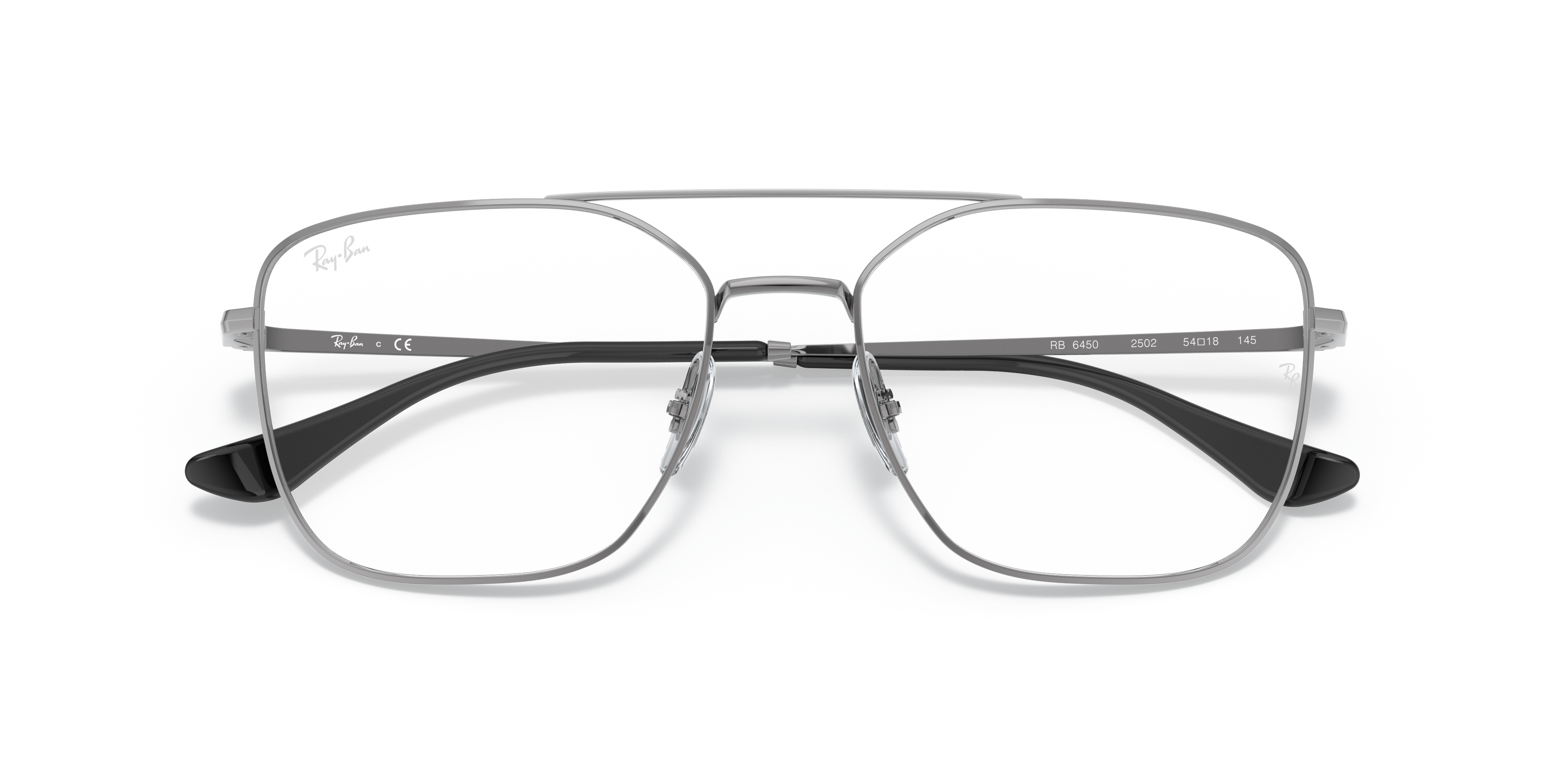 Rb6450 Optics Eyeglasses with Gunmetal Frame | Ray-Ban®