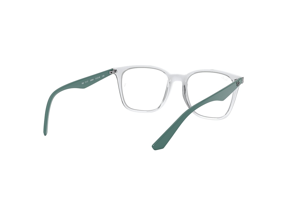 RB7177 OPTICS Eyeglasses with Transparent Frame - RB7177 | Ray-Ban® US