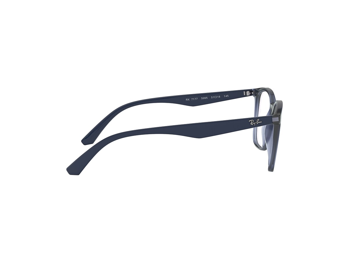 Rb7177 Optics Eyeglasses with Transparent Violet Frame | Ray-Ban®