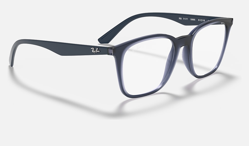 Rb7177 Optics Eyeglasses with Transparent Violet Frame | Ray-Ban®
