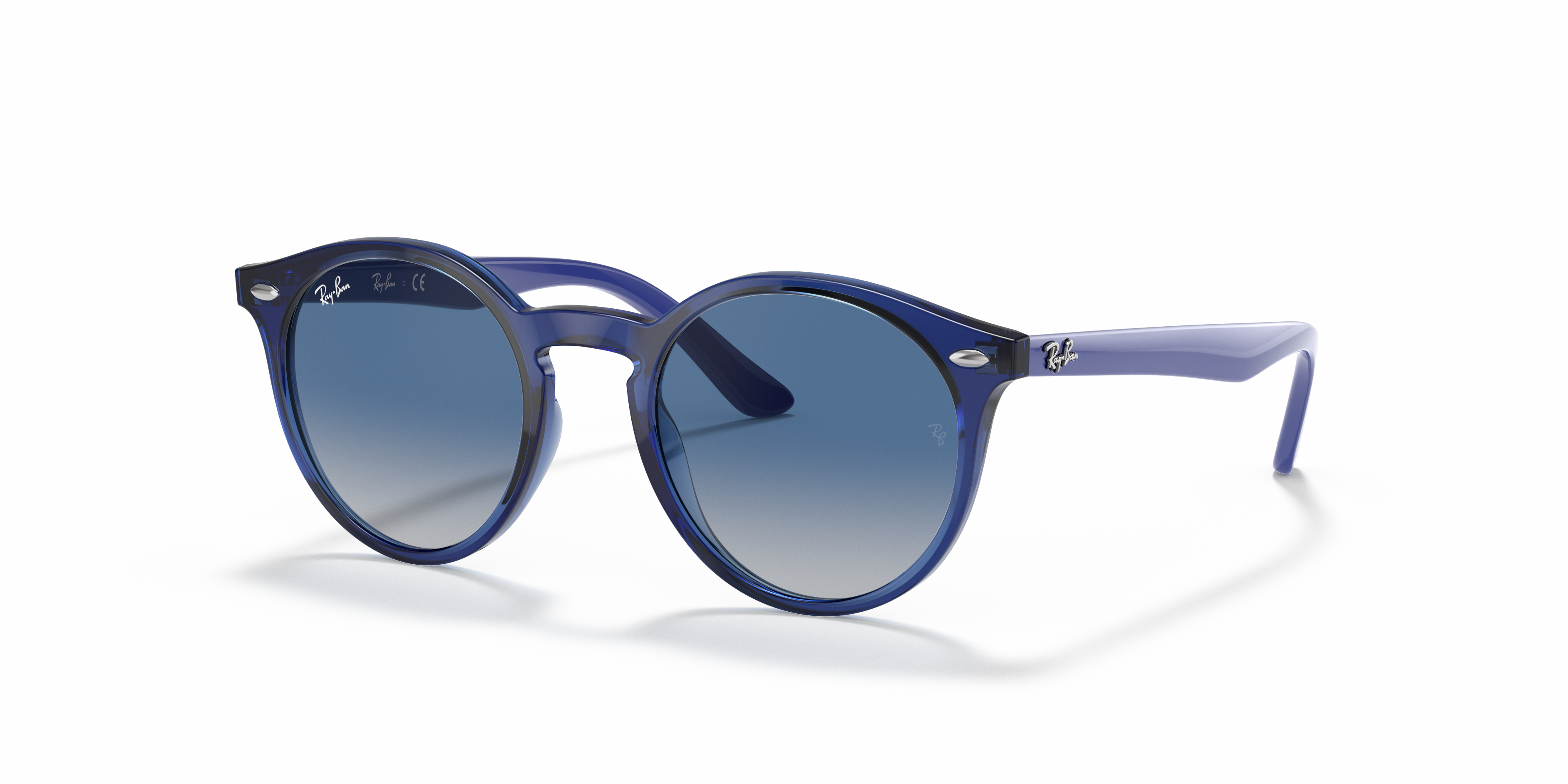 Occhiali da Sole Rb9064s Kids in Blu Trasparente e Blu | Ray-Ban®