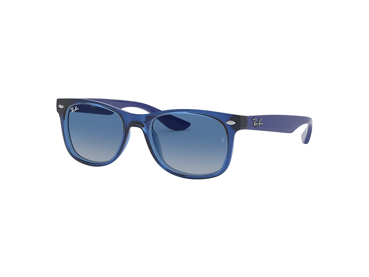 NEW WAYFARER KIDS Sunglasses in Transparent Blue and Blue 