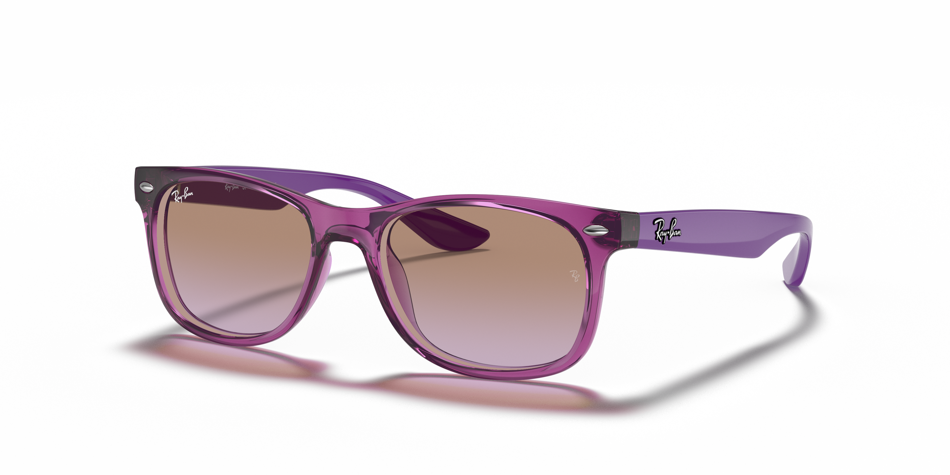 ray ban violet lens