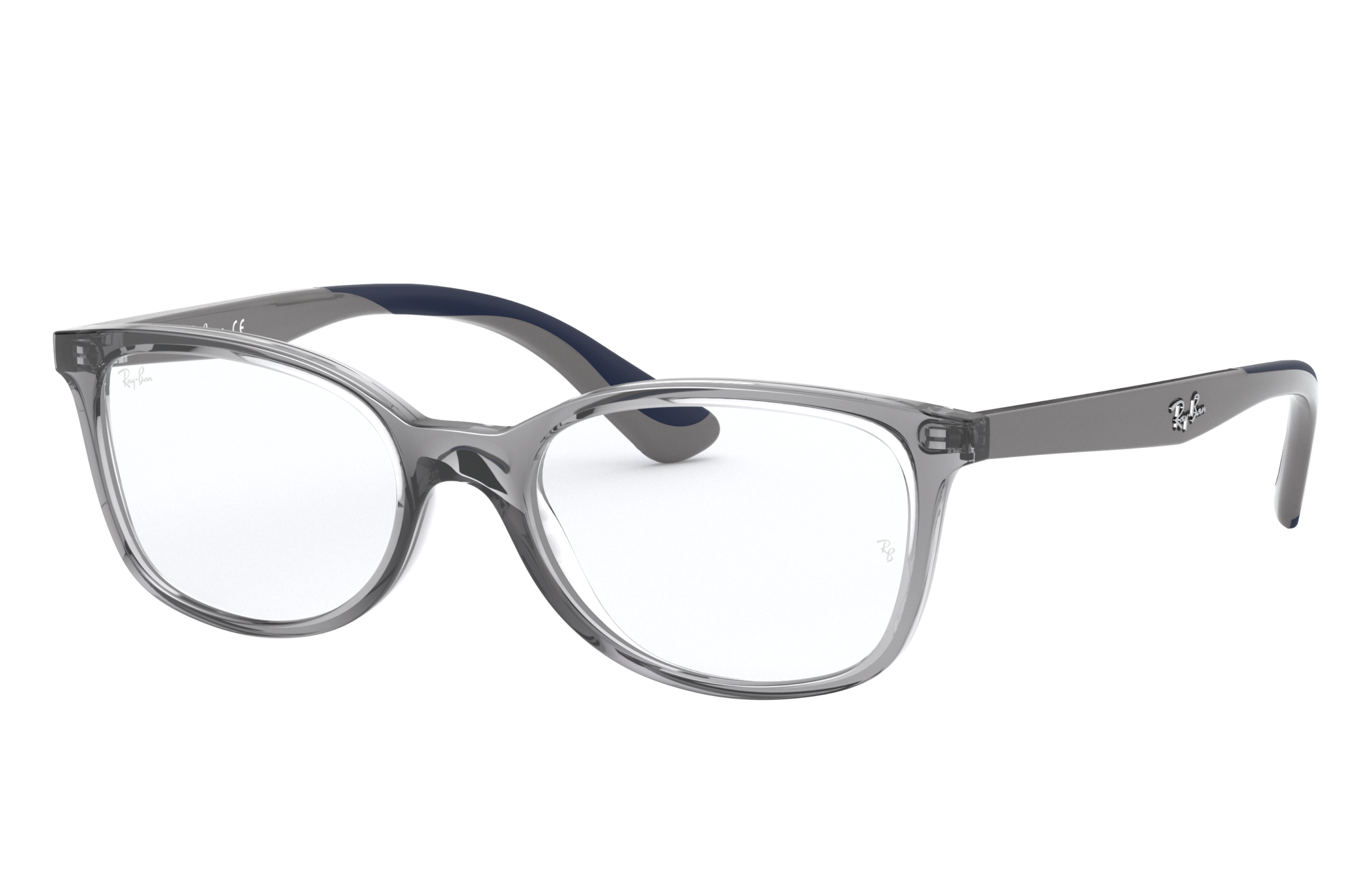 grey ray ban eyeglasses