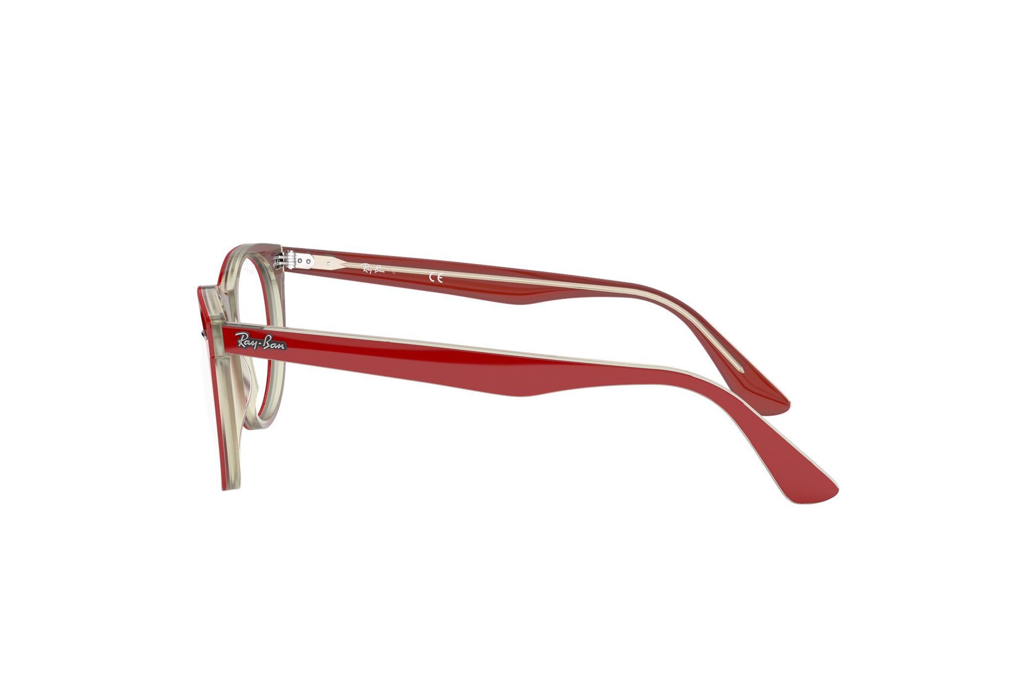 red ray ban reading glasses