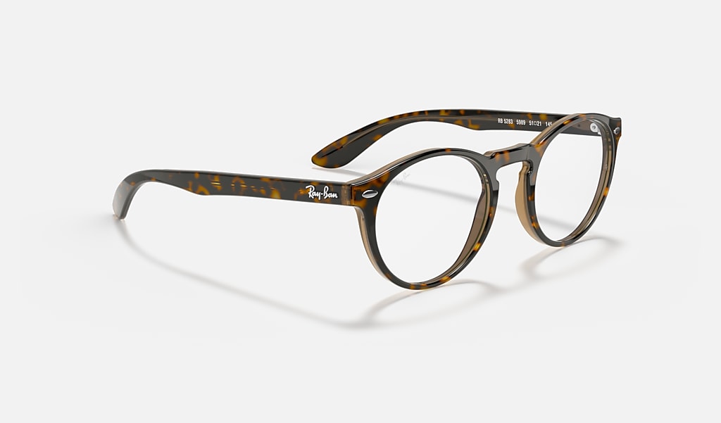 Rb5283 Optics Eyeglasses with Havana On Frame - RB5283 | Ray-Ban®
