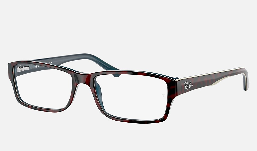 Ray Ban Prescription Glasses Rb5169 Red Havana Acetate 0rx Ray Ban Uk