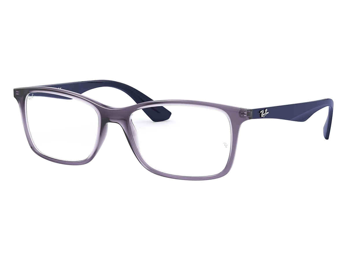 RB7047 OPTICS Eyeglasses with Transparent Violet Frame RB7047