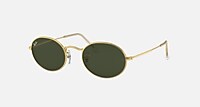 RayBan Gold G-15 Green Solid Color