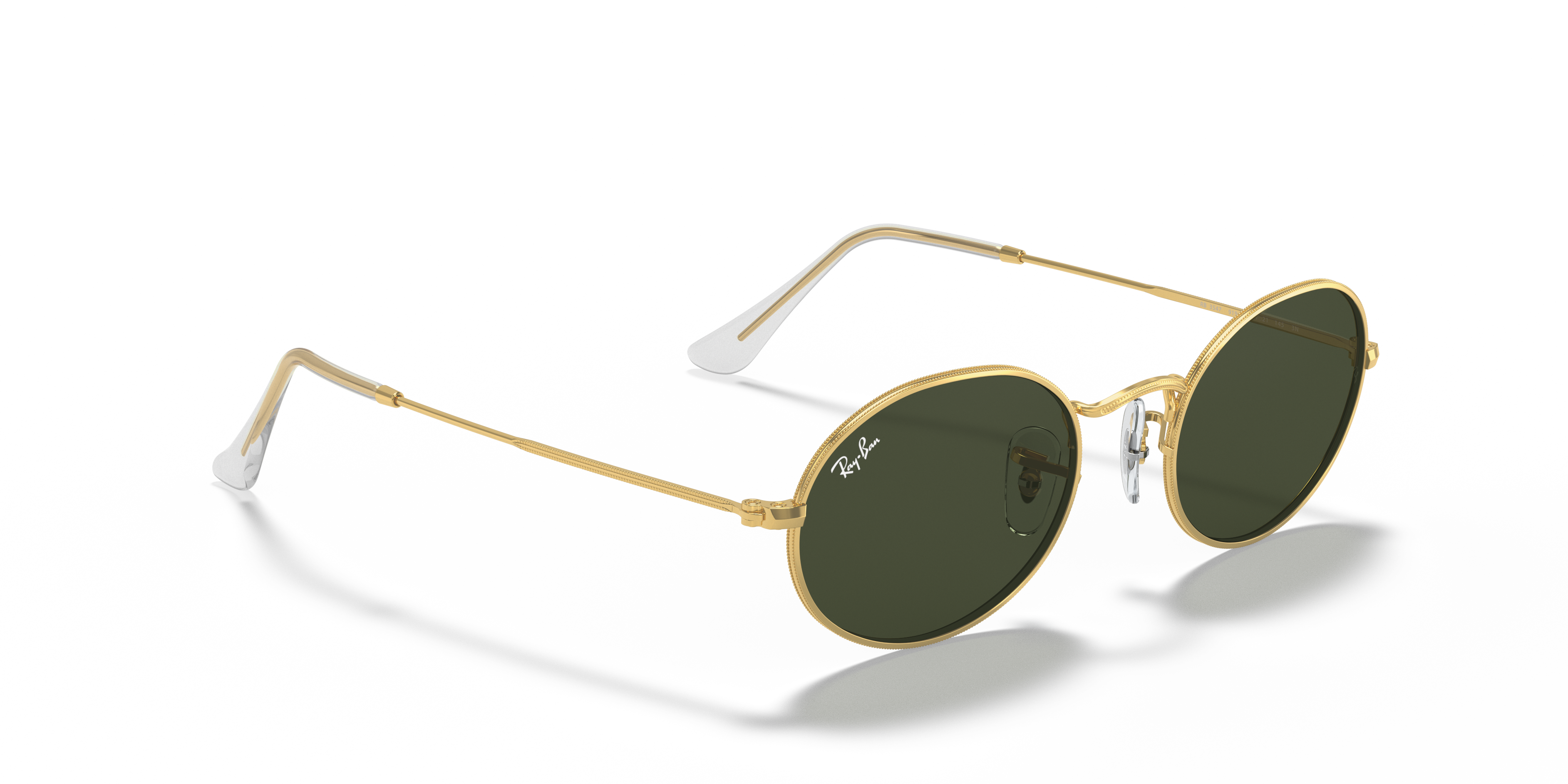 gold oval ray bans