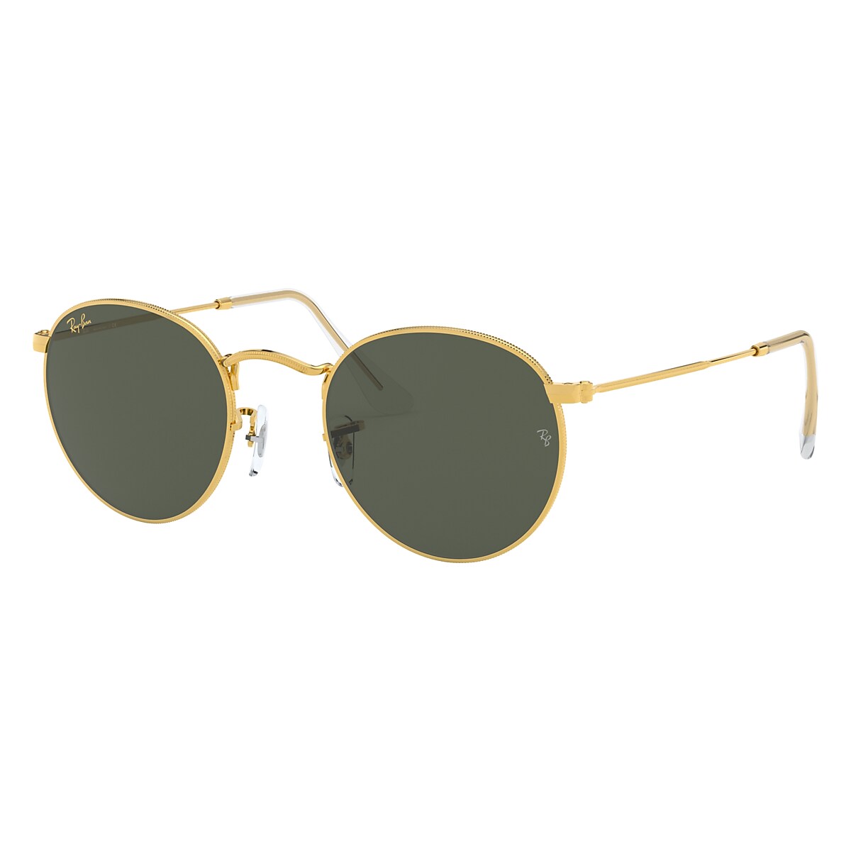 ROUND METAL LEGEND GOLD Sunglasses in Gold and G 15 Green RB3447 Ray Ban US