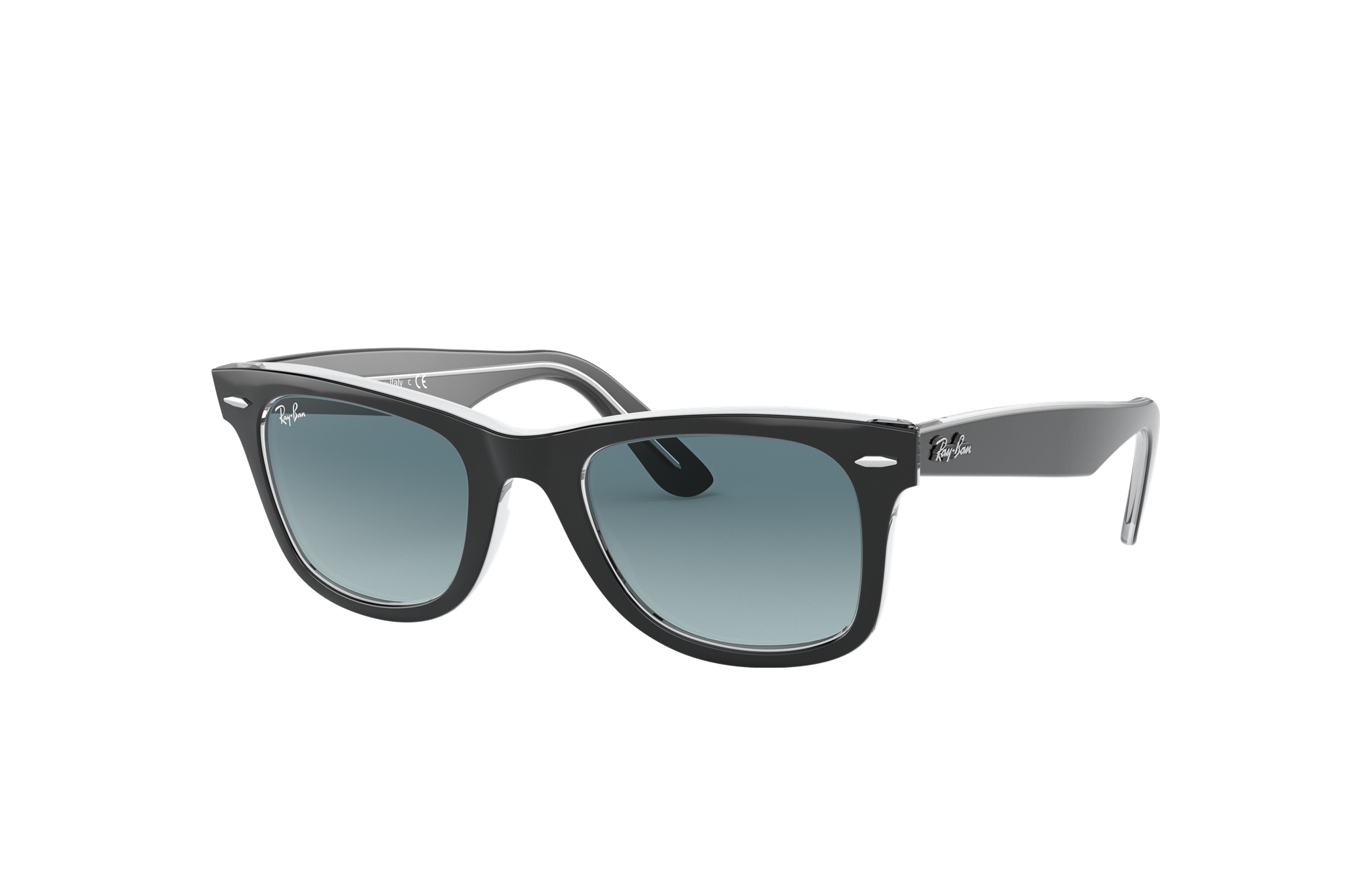 ray ban 2 tone sunglasses