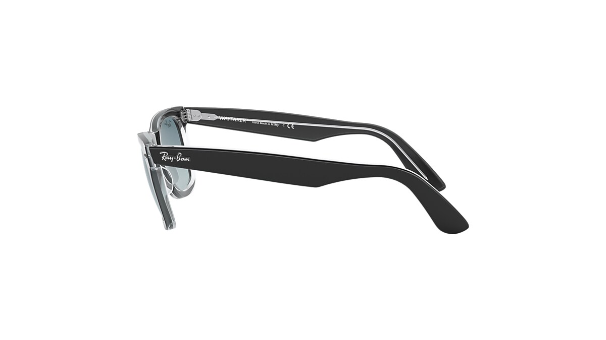 ORIGINAL WAYFARER BICOLOR Sunglasses in Black On Transparent