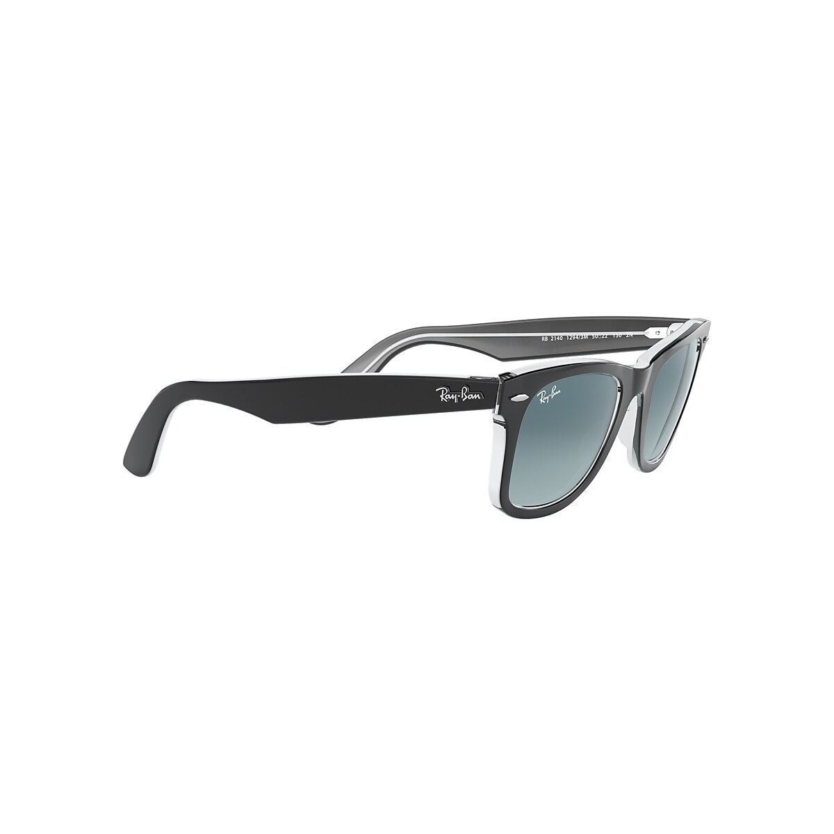 ORIGINAL WAYFARER BICOLOR Sunglasses in Black On Transparent and