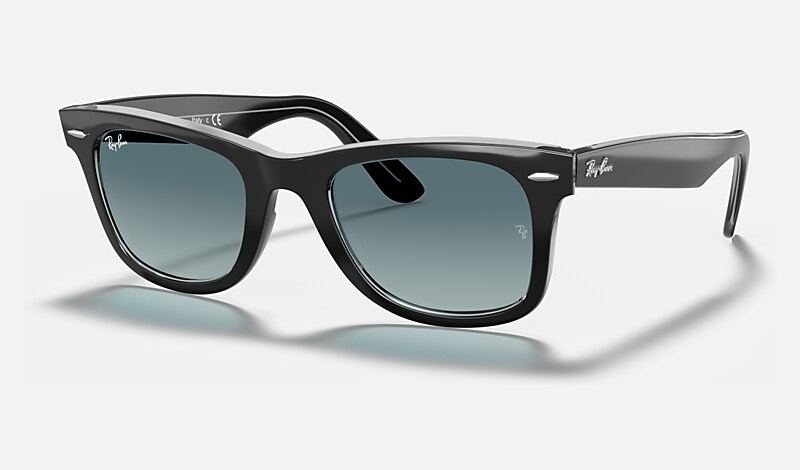 ORIGINAL WAYFARER BICOLOR Sunglasses in Black On Transparent and