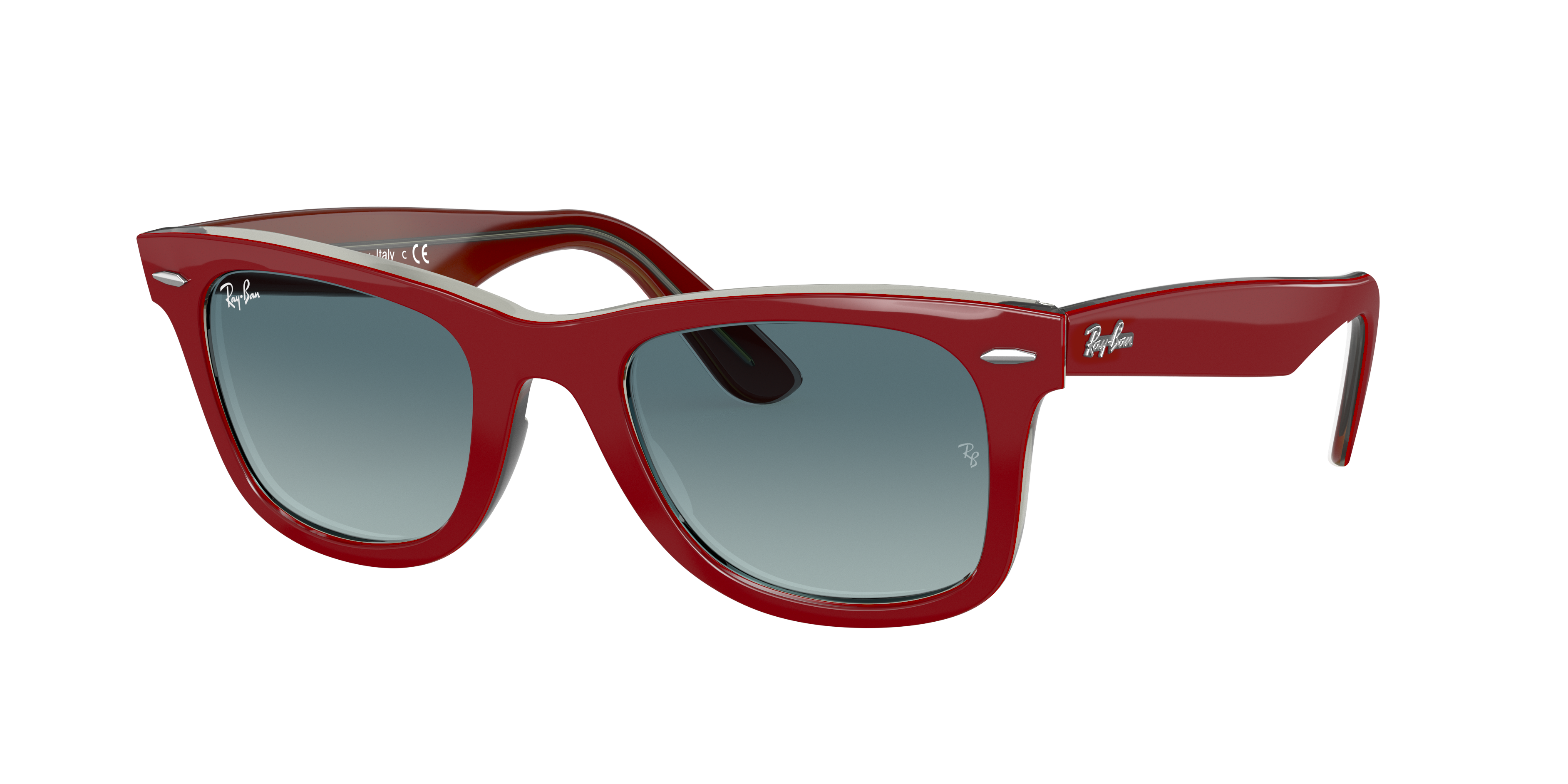 Original Wayfarer Bicolor Sunglasses in Red and Blue | Ray-Ban®