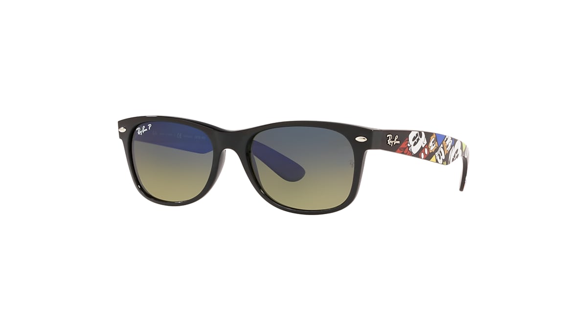 Rb2132 Ltd Ray-ban X Disney Sunglasses in Black and Blue/Green | Ray-Ban®