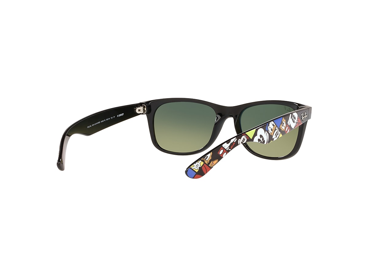 Rb2132 Ltd Ray-ban X Disney Sunglasses in Black and Blue/Green | Ray-Ban®