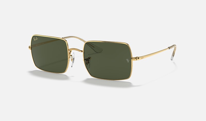 Ray ban rectangle 1969 sales legend gold