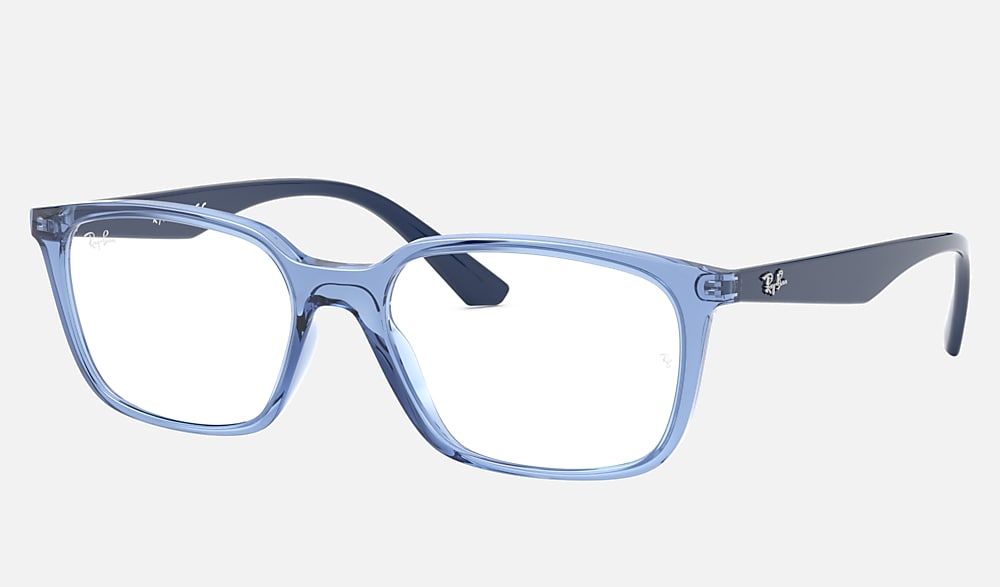 RB7176 Eyeglasses with Transparent Blue Frame - RB7176F | Ray-Ban®