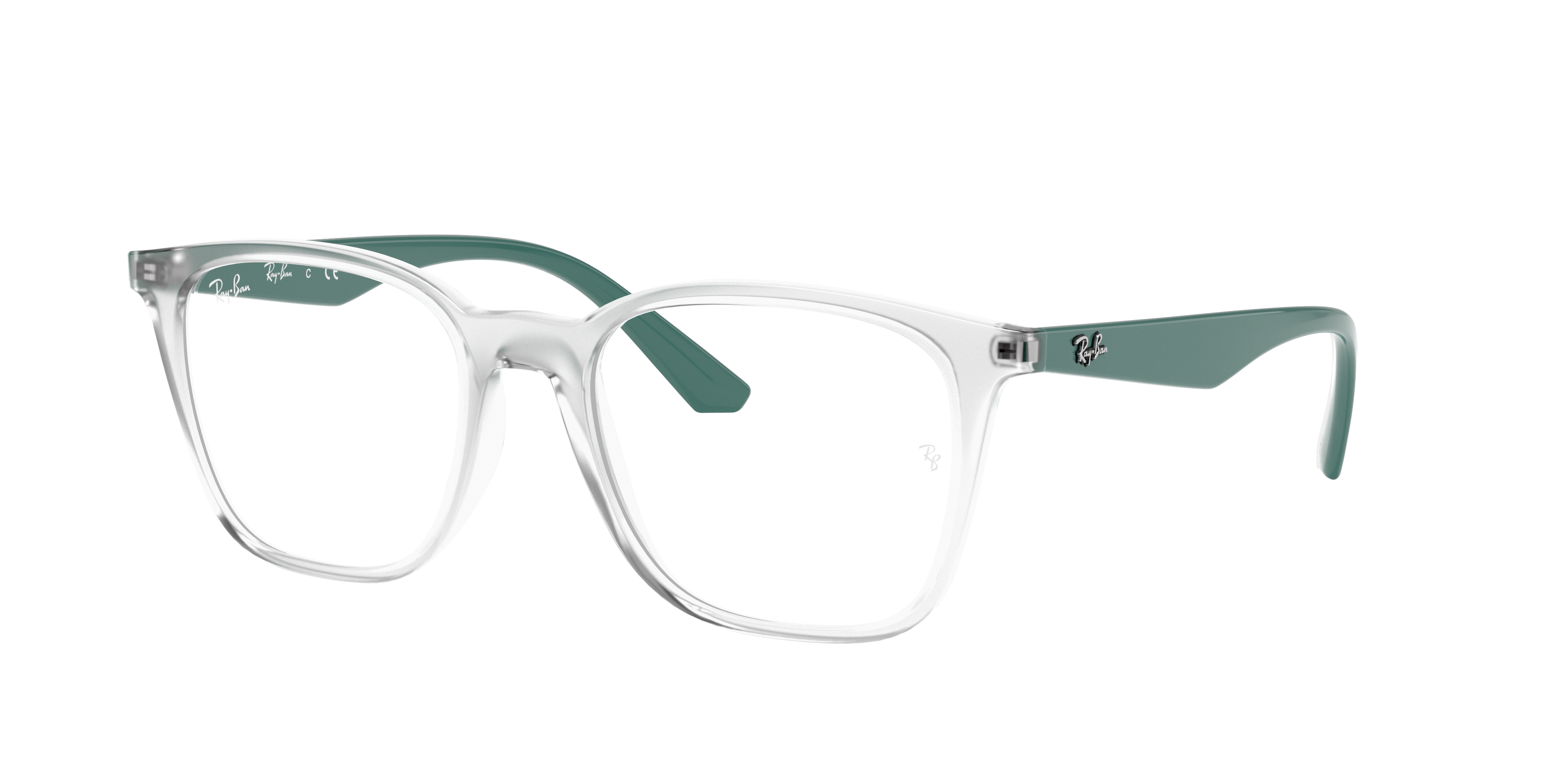 【レイバン公式ストア】 Ray-Ban® Rb7177 Optics メガネ | トランスペアレント フレーム