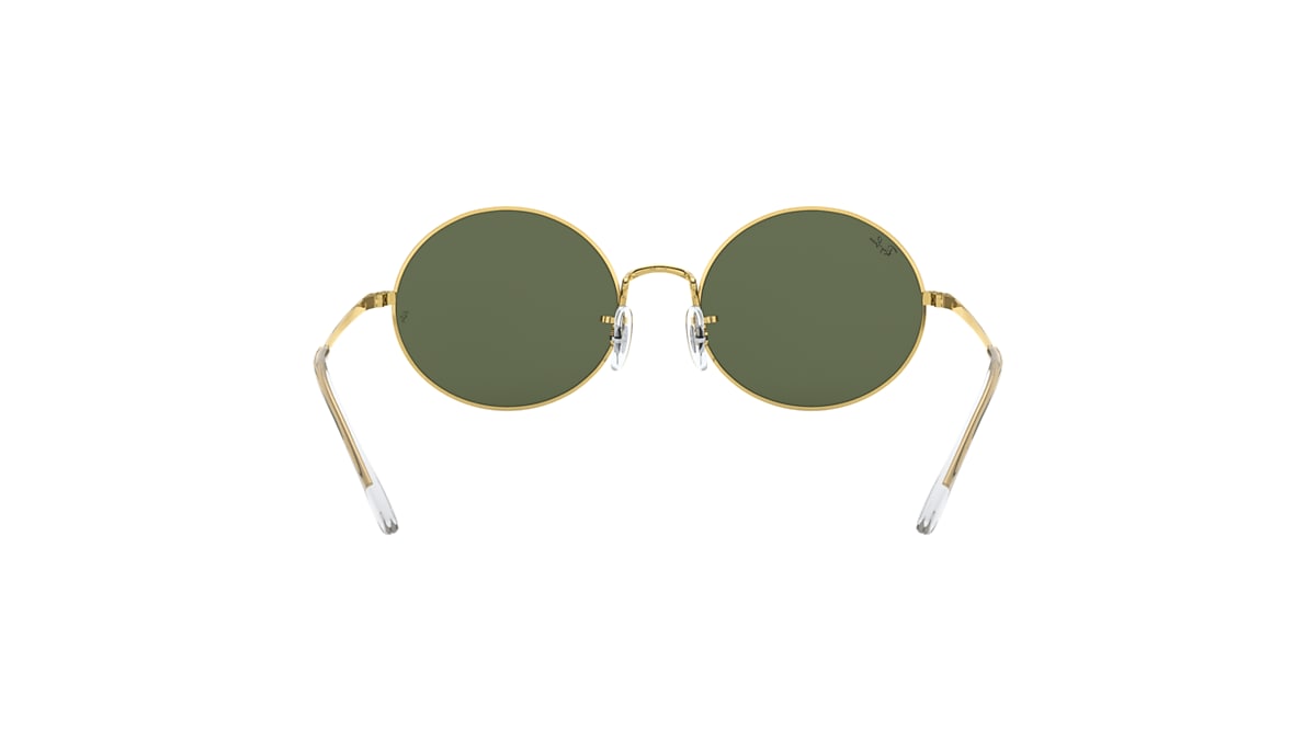 OVAL 1970 Sunglasses in Gold and Green - RB1970 | Ray-Ban® US