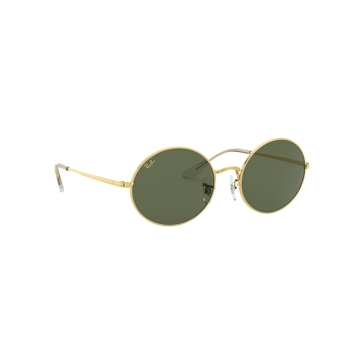 OVAL 1970 Sunglasses in Gold and G-15 Green (54-19) - RB1970 | Ray