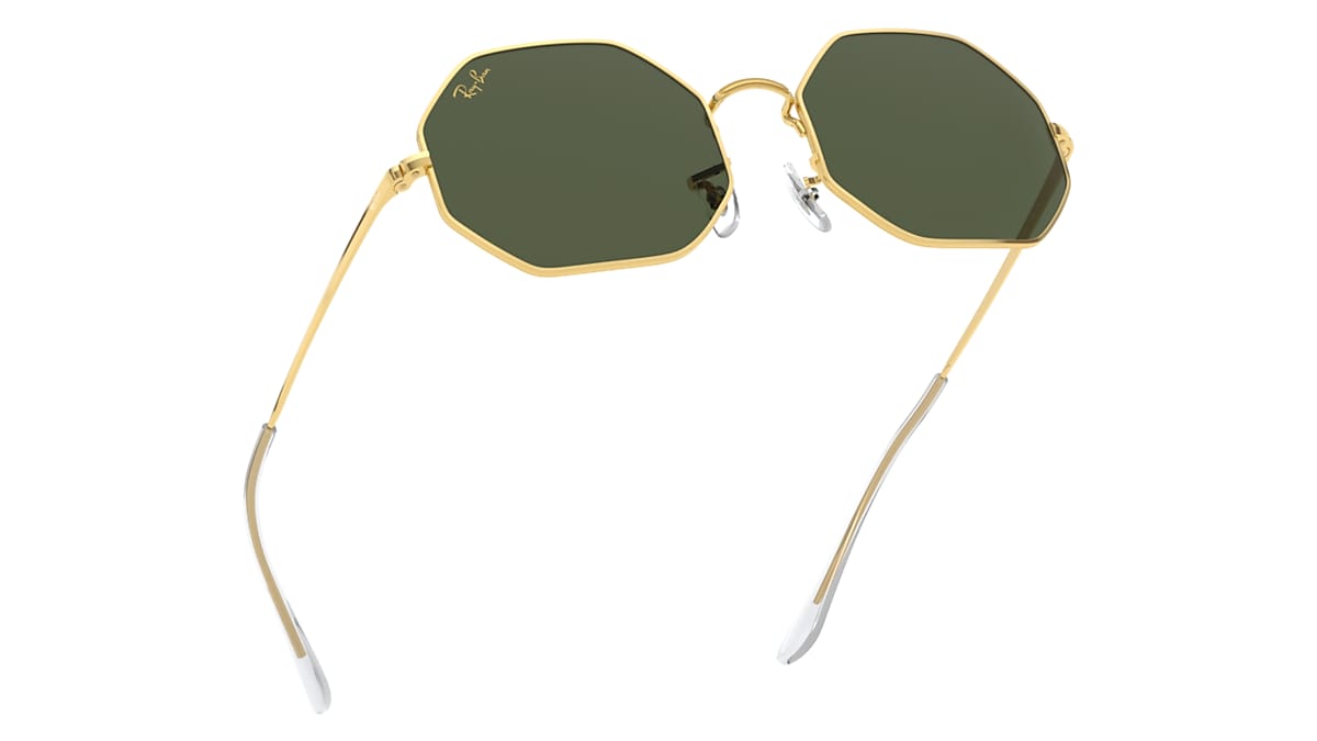 OCTAGON 1972 Sunglasses in Gold and Green - RB1972 | Ray-Ban® GB