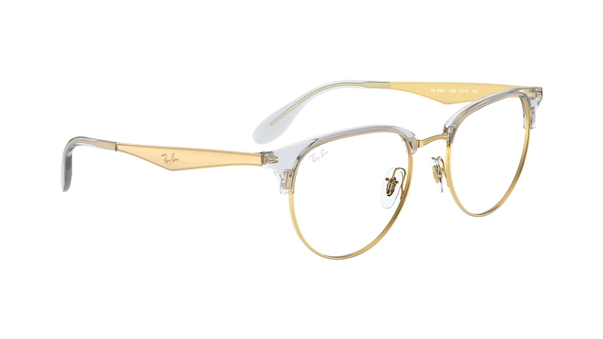 Ray-Ban Gold Eyeglasses, ®