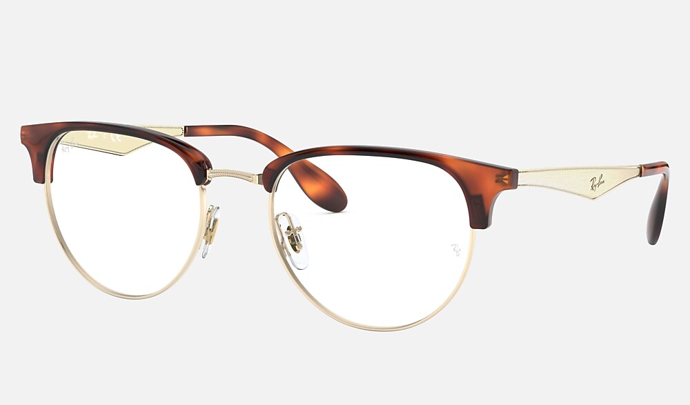RB6396 OPTICS Eyeglasses with White Gold Frame - RB6396 | Ray-Ban®