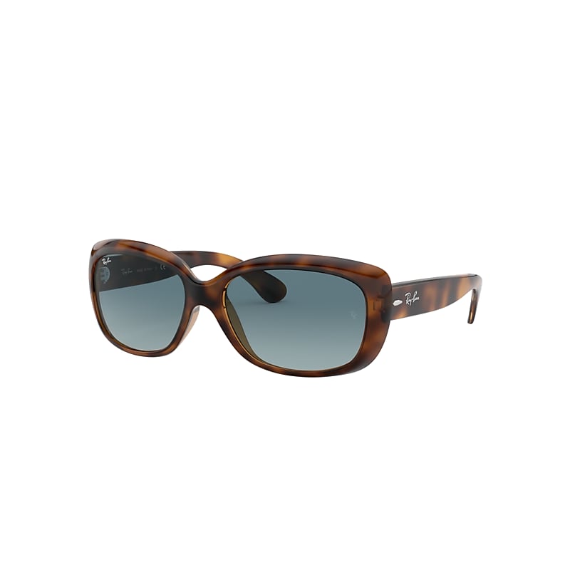 Ray-Ban Jackie Ohh Sunglasses Tortoise Frame Blue Lenses 58-17 product image